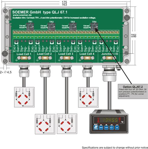 junction box load cell|load cell wiring explained.